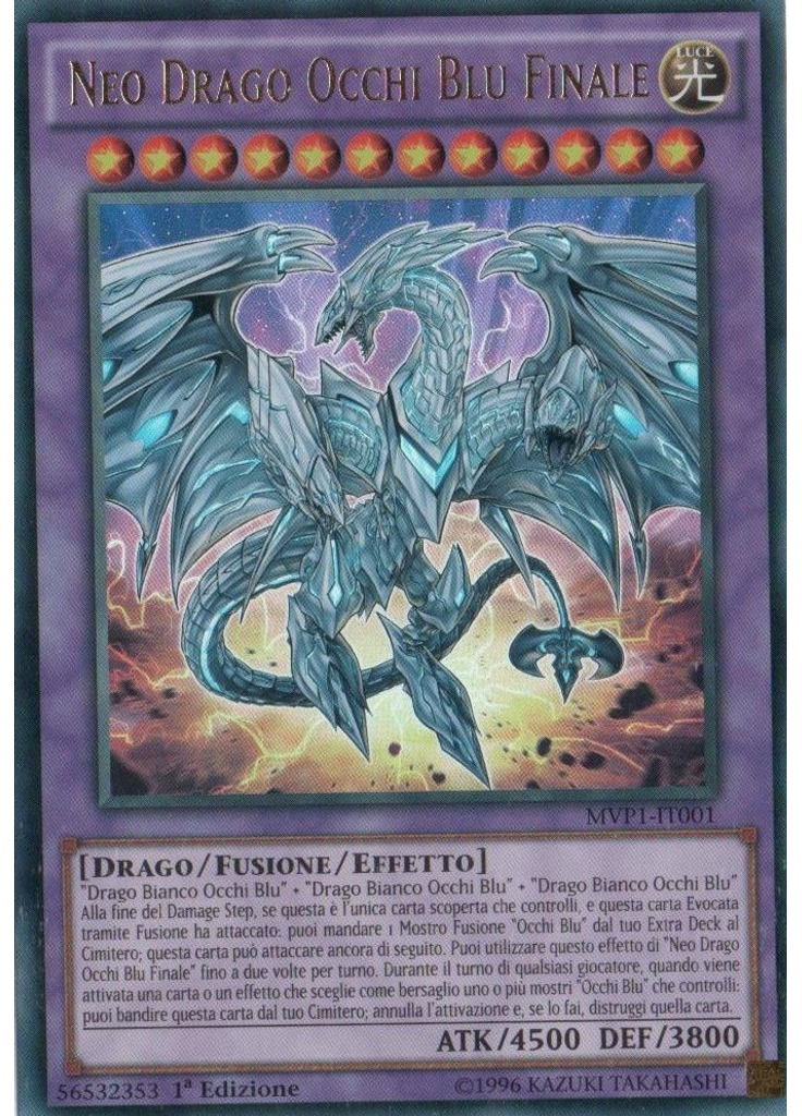 Neo Drago Occhi Blu Finale