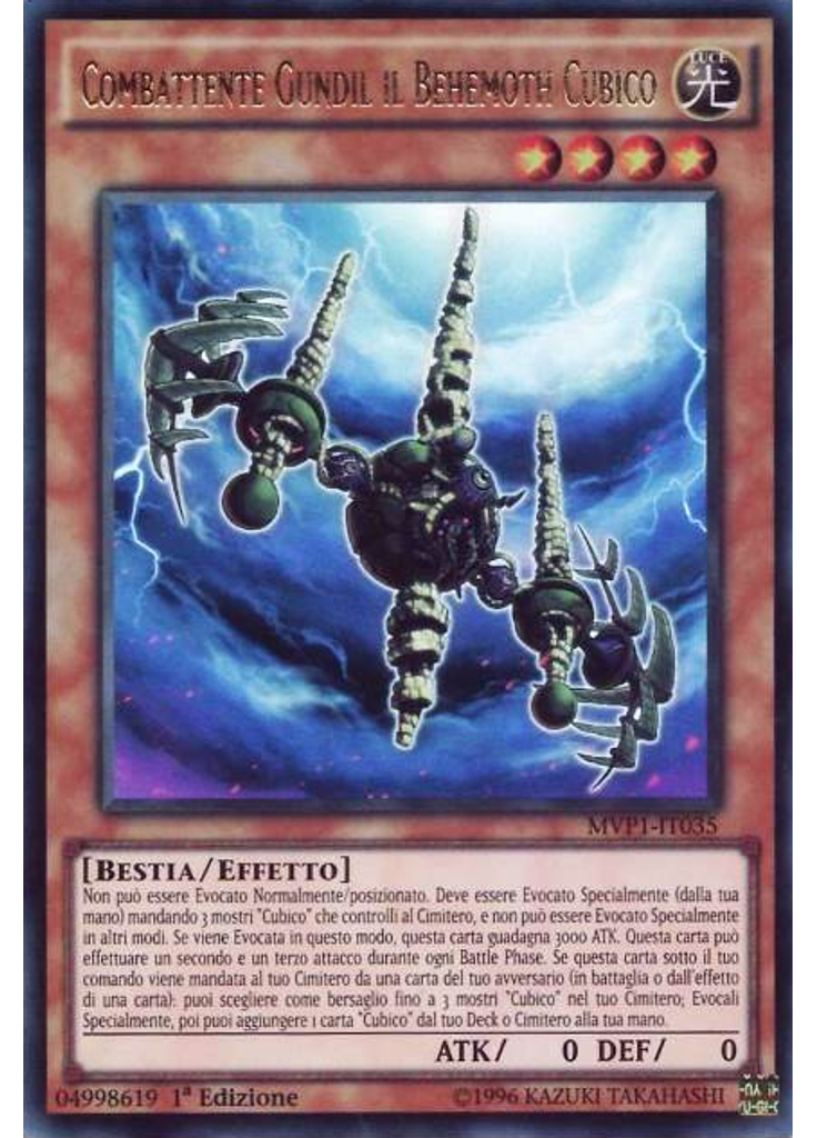Combattente Gundil il Behemoth Cubico