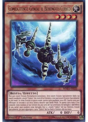 Combattente Gundil il Behemoth Cubico