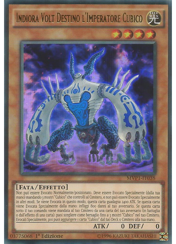 Indiora Volt Destino l'Imperatore Cubico