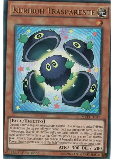 Kuriboh Trasparente — Yu-Gi-Oh! The Dark Side of Dimensions Movie Pack