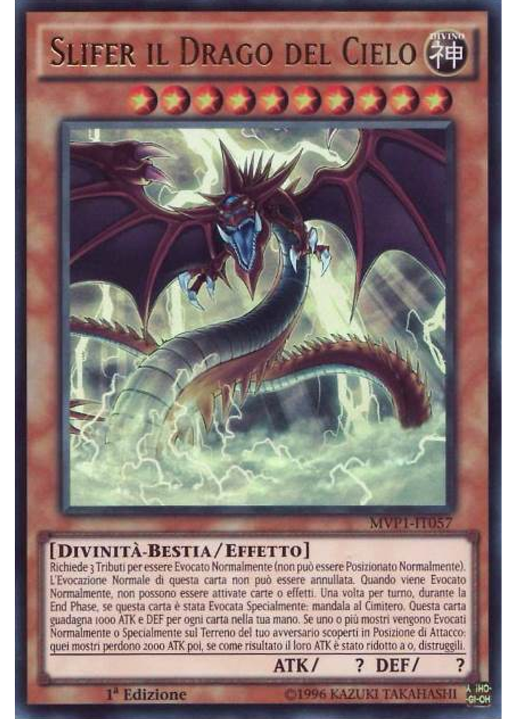 Slifer il Drago del Cielo