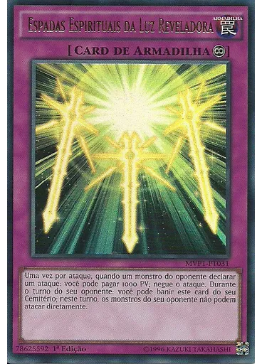 Espadas Espirituais da Luz Reveladora — Yu-Gi-Oh! The Dark Side of Dimensions Movie Pack