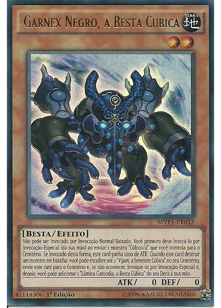 Garnex Negro, a Besta Cúbica