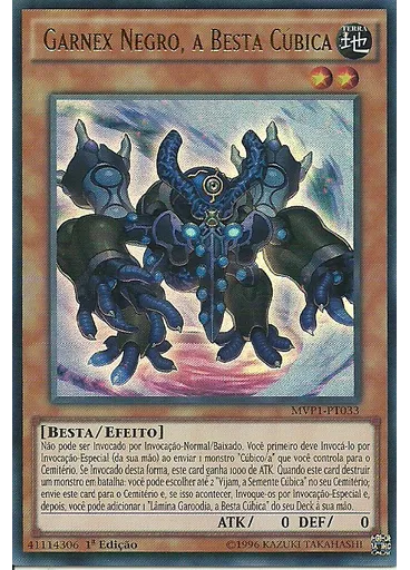 Garnex Negro, a Besta Cúbica