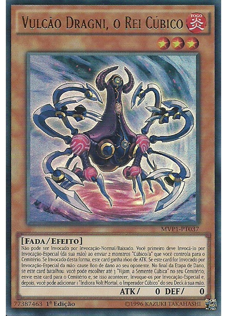 Vulcão Dragni, o Rei Cúbico