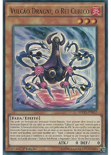 Vulcão Dragni, o Rei Cúbico