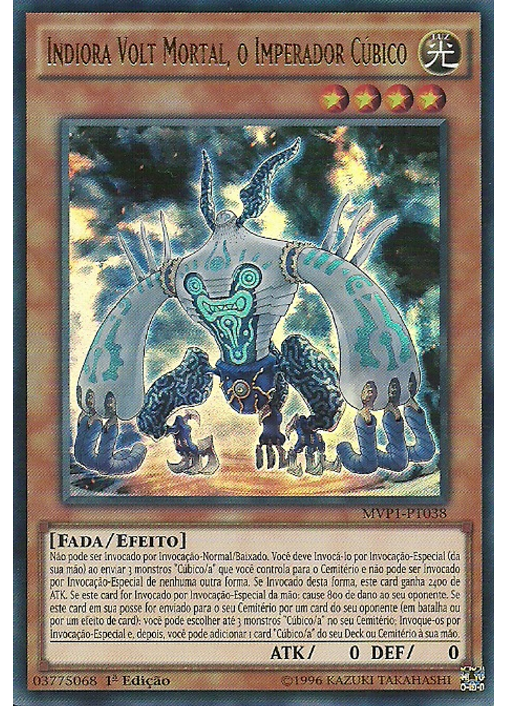 Indiora Volt Mortal, o Imperador Cúbico