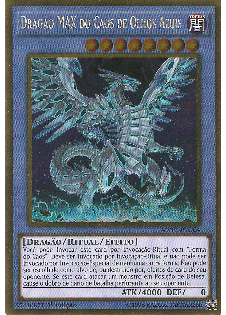 Dragão MÁX do Caos de Olhos Azuis