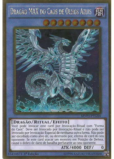 Dragão MÁX do Caos de Olhos Azuis