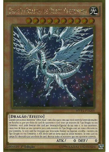 Dragão Branco de Olhos Profundos
