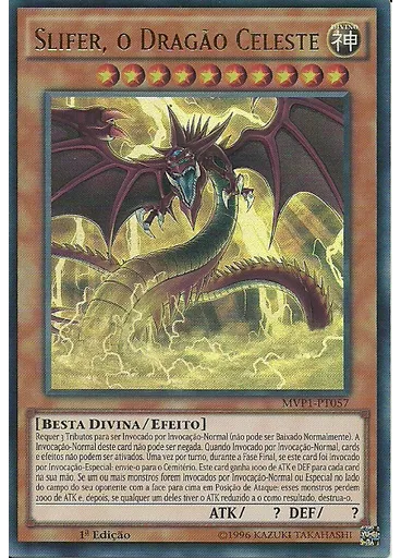 Slifer, o Dragão Celeste — Yu-Gi-Oh! The Dark Side of Dimensions Movie Pack Edição Secreta