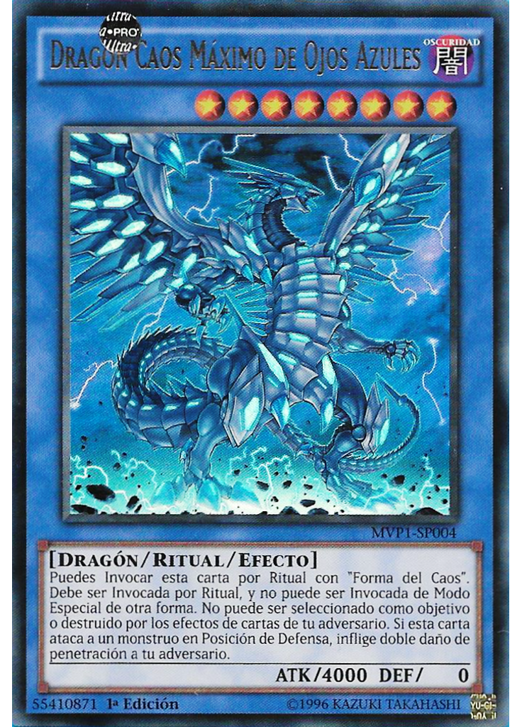 Dragón Caos Máximo de Ojos Azules