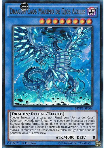 Dragón Caos Máximo de Ojos Azules