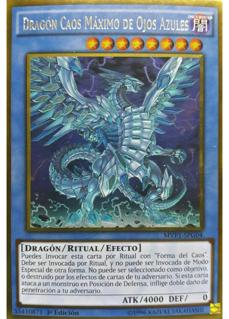 Dragón Caos Máximo de Ojos Azules