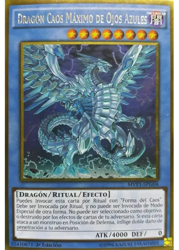 Dragón Caos Máximo de Ojos Azules