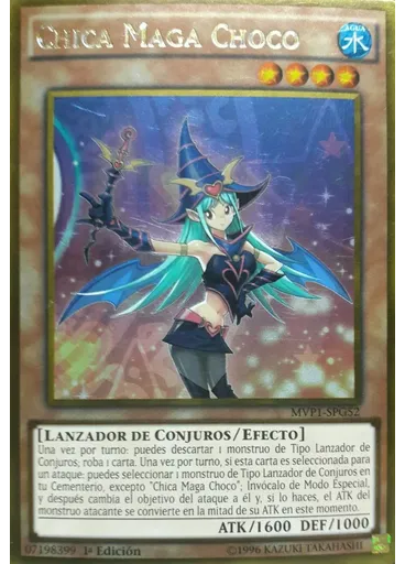 Chica Maga Choco — Yu-Gi-Oh! The Dark Side of Dimensions Movie Pack Edición Dorada