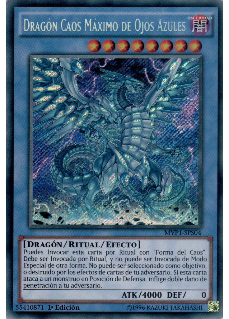 Dragón Caos Máximo de Ojos Azules