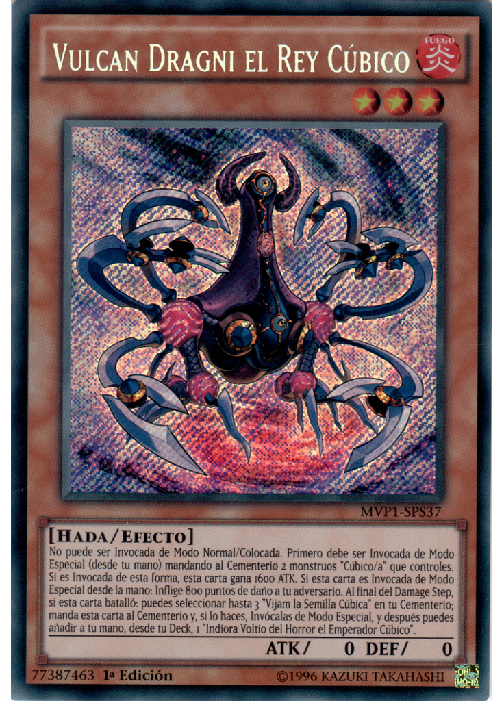 Vulcan Dragni el Rey Cúbico