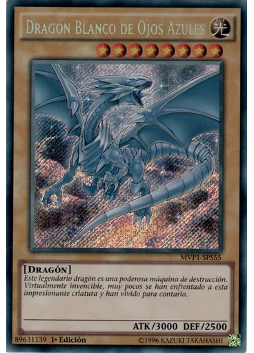 Dragón Blanco de Ojos Azules — Yu-Gi-Oh! The Dark Side of Dimensions Movie Pack Edición Secreta