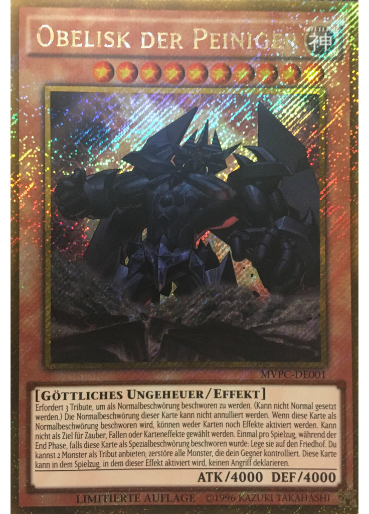 Obelisk der Peiniger (Gold Secret Rare Limited)
