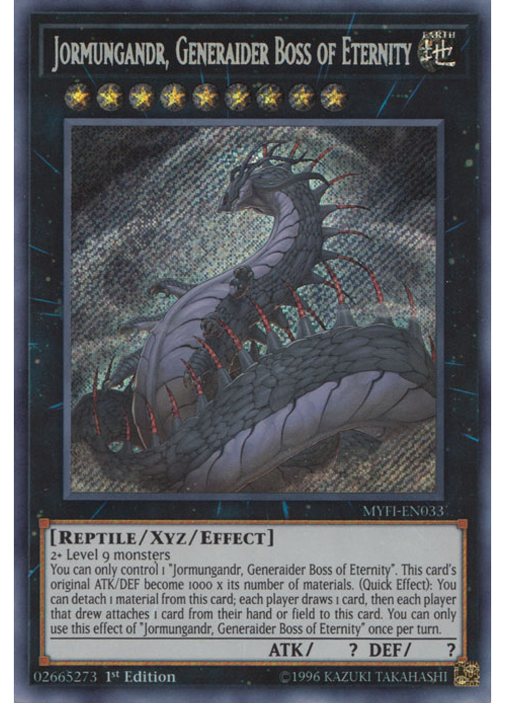 Jormungandr, Generaider Boss of Eternity
