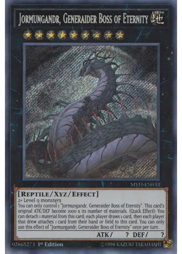 Jormungandr, Generaider Boss of Eternity