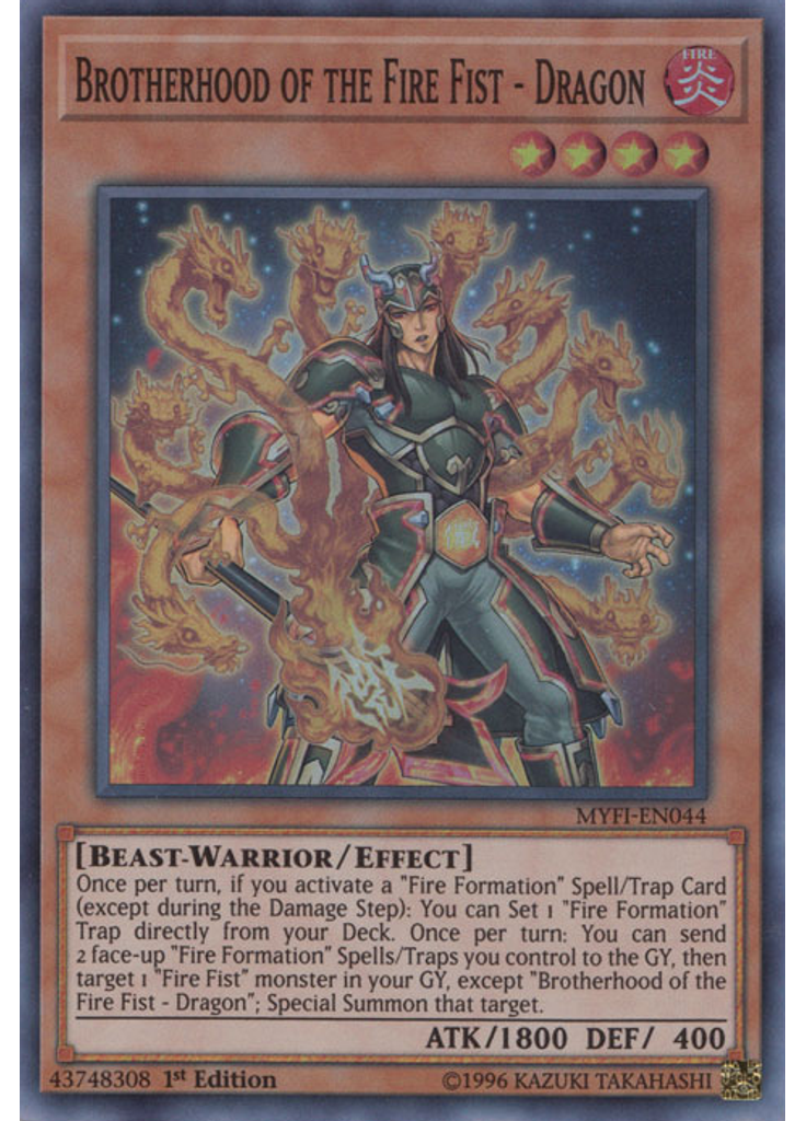 Brotherhood of the Fire Fist - Dragon