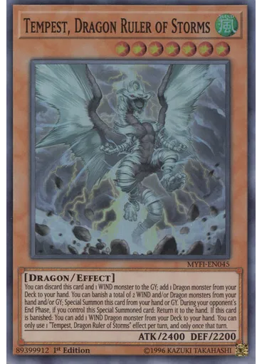 Tempest, Dragon Ruler of Storms