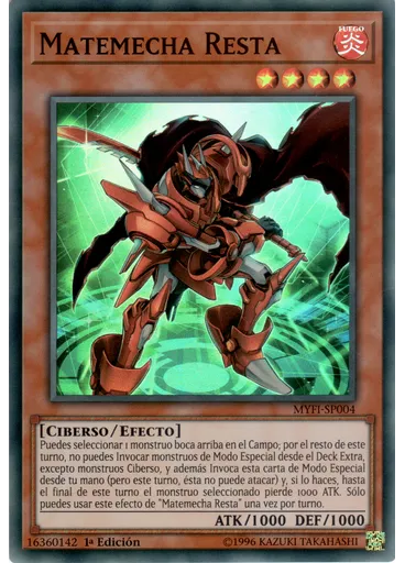 Matemecha Resta