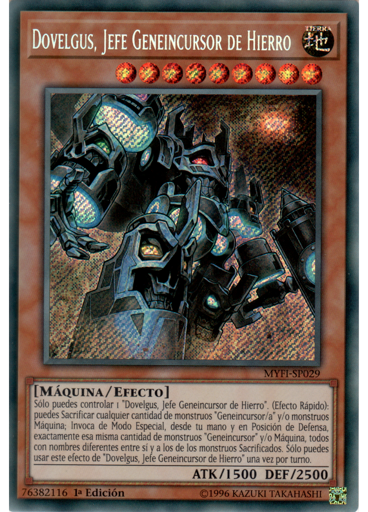 Dovelgus, Jefe Geneincursor de Hierro