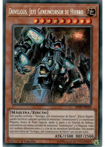 Dovelgus, Jefe Geneincursor de Hierro — Luchadores Místicos