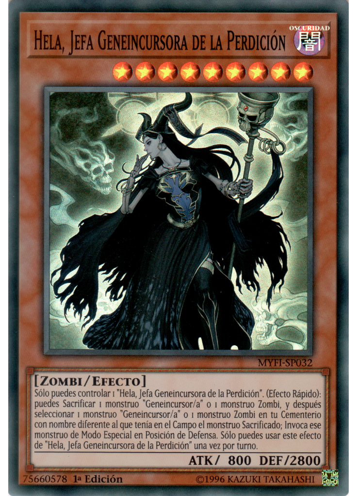 Hela, Jefa Geneincursora de la Perdición