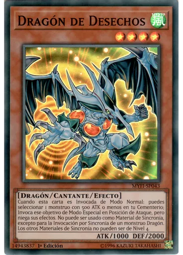 Dragón de Desechos — Luchadores Místicos