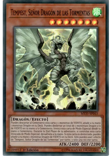 Tempest, Señor Dragón de las Tormentas