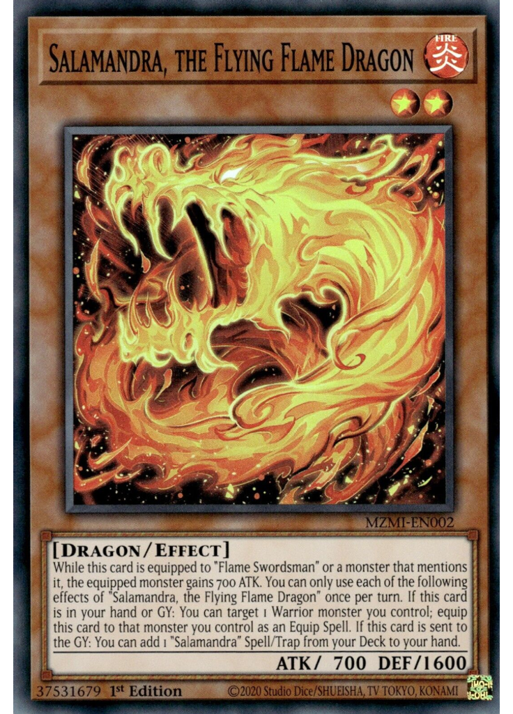 Salamandra, the Flying Flame Dragon