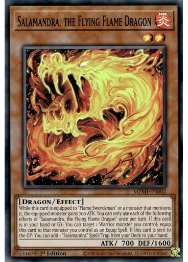 Salamandra, the Flying Flame Dragon — Maze of Millennia