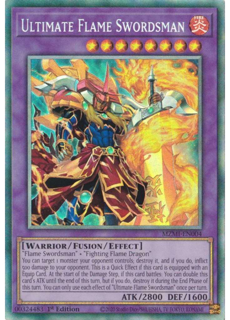 Ultimate Flame Swordsman (Collectors Rare 1st Edition)