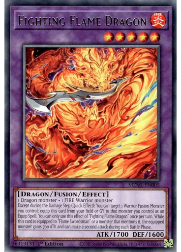Fighting Flame Dragon — Maze of Millennia