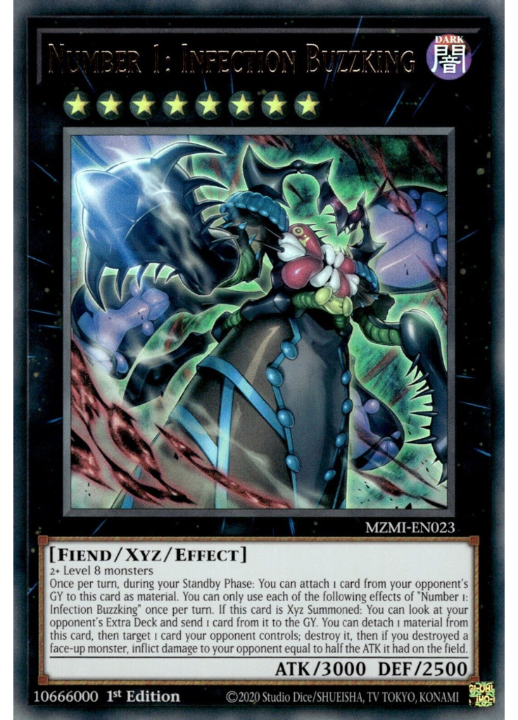 Number 1: Infection Buzzking