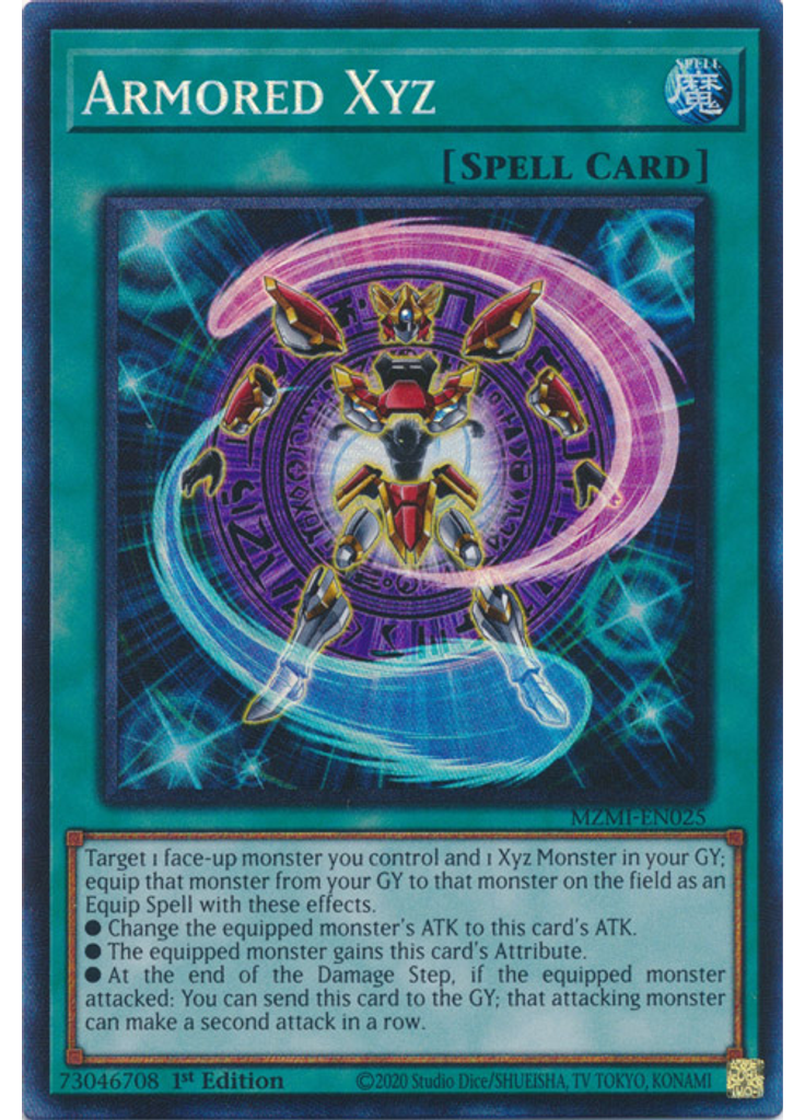 Armored Xyz (Collectors Rare 1st Edition)