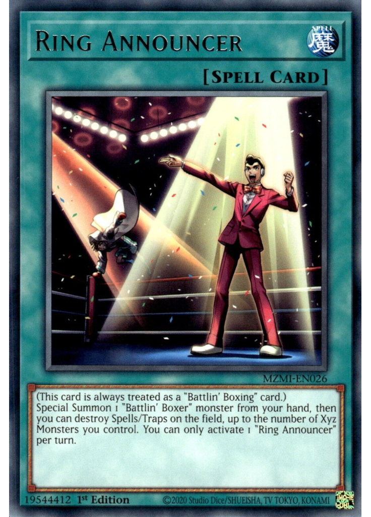 Ring Announcer