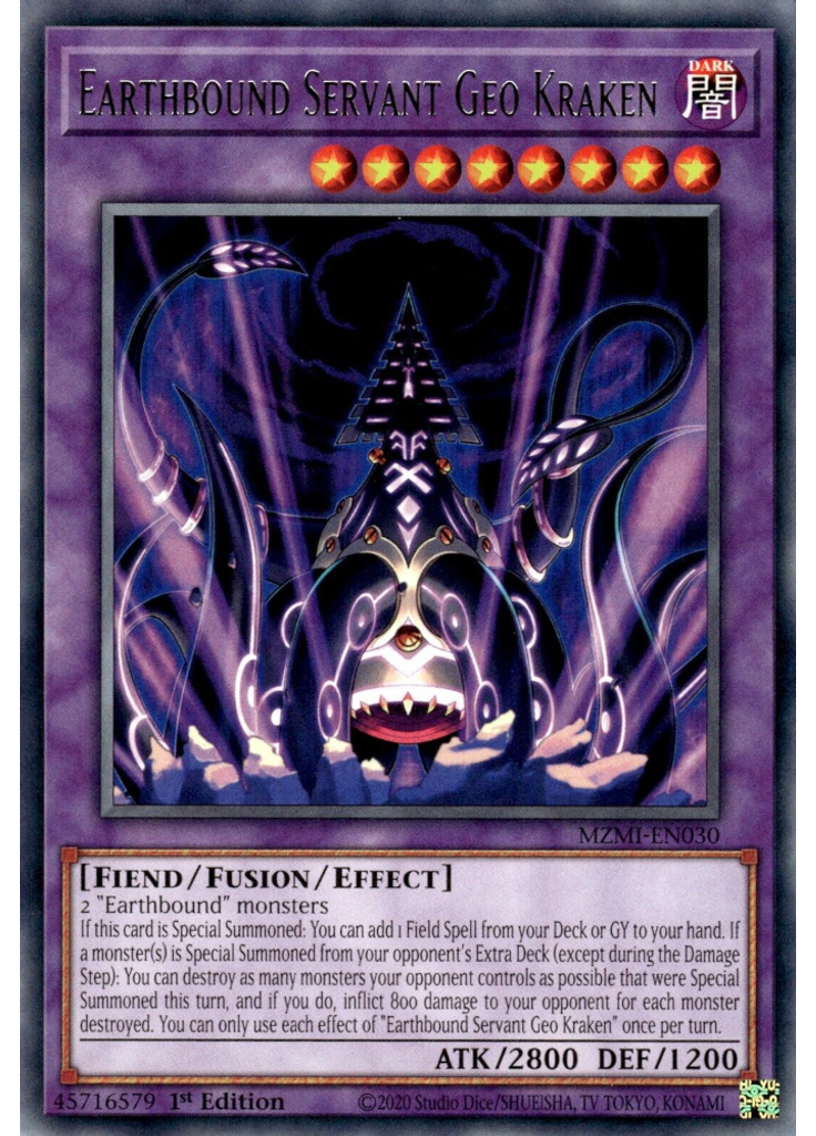 Earthbound Servant Geo Kraken