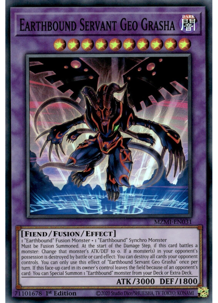Earthbound Servant Geo Grasha