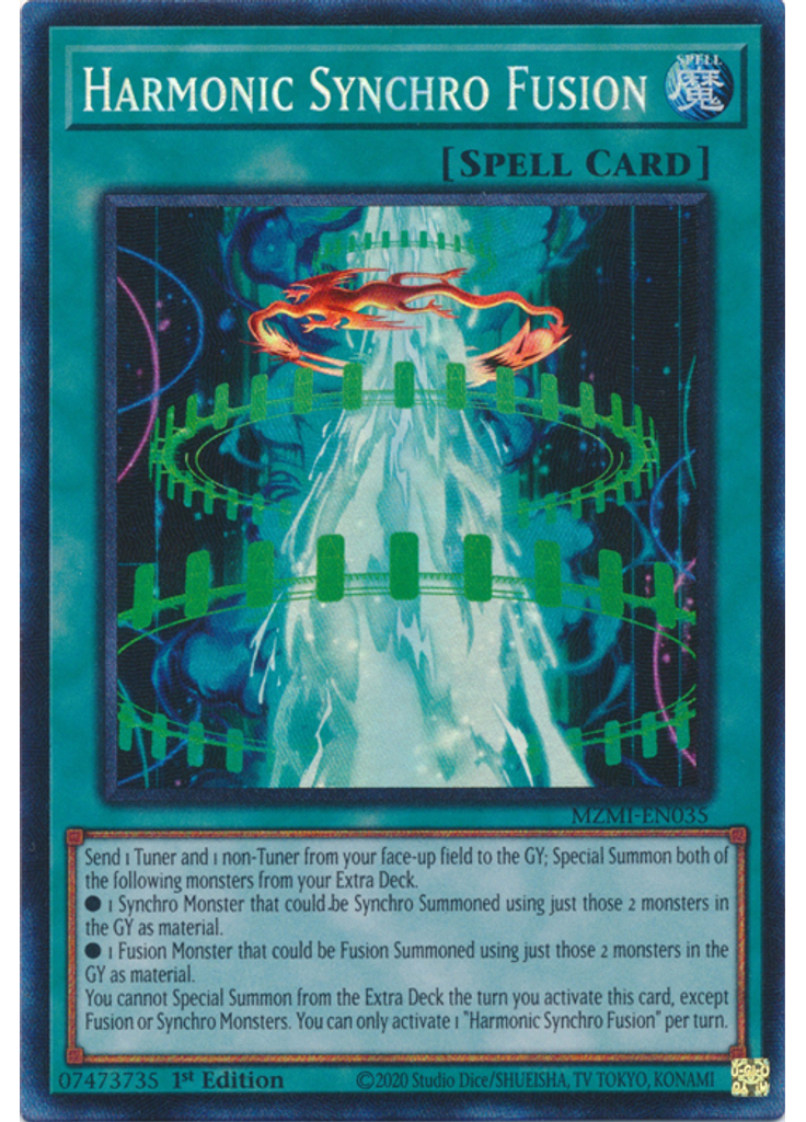 Harmonic Synchro Fusion (Collectors Rare 1st Edition)