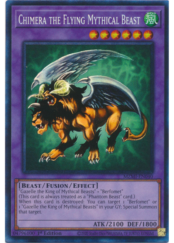 Chimera the Flying Mythical Beast (Collectors Rare 1st Edition)