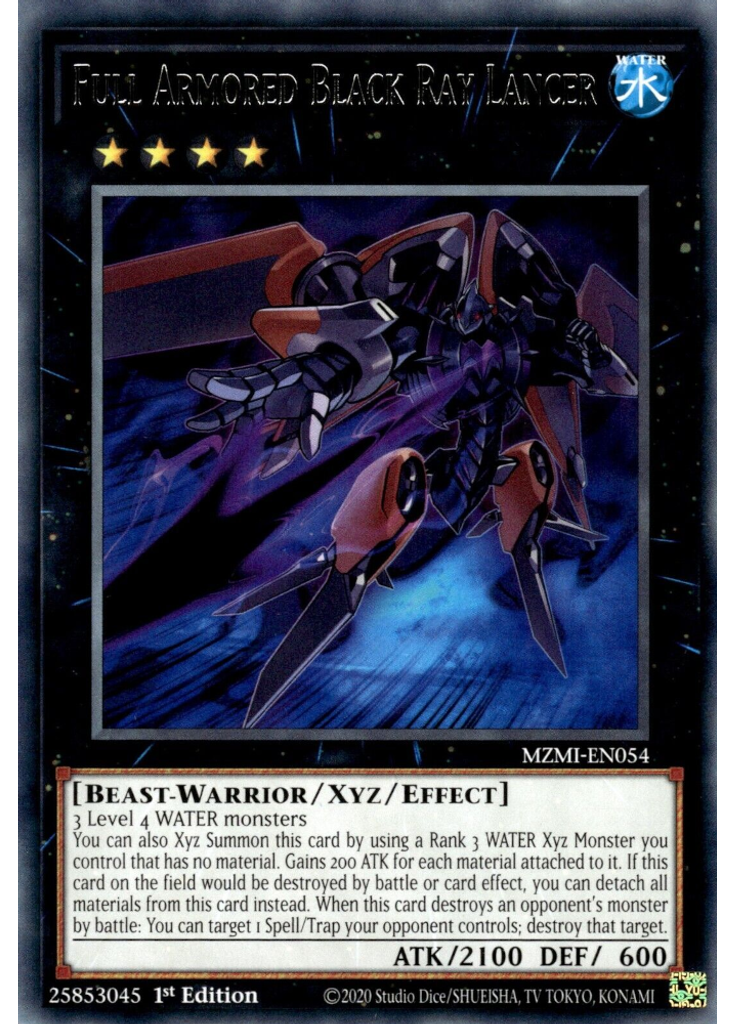 Full Armored Black Ray Lancer