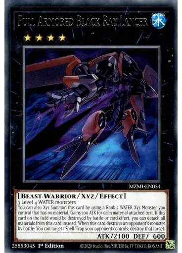 Full Armored Black Ray Lancer