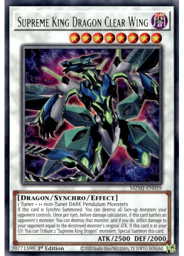 Supreme King Dragon Clear Wing
