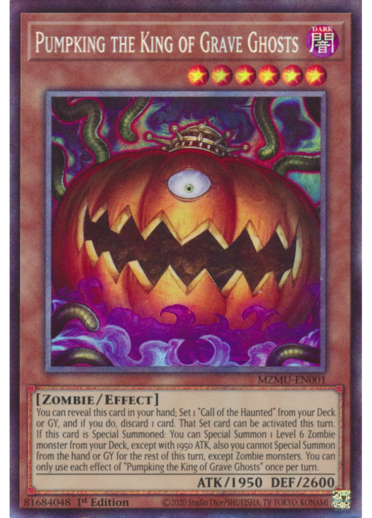 Pumpking the King of Grave Ghosts (Collectors Rare 1st Edition)